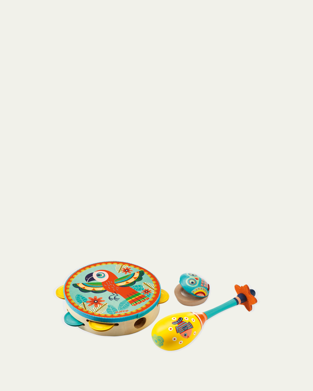 Kid's 3-Piece Illustrated Instrument Set